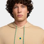 Shop brazil women8217s national team nike club fleece pullover hoodie – tan – Mexico Football Shirts & World Cup Jerseys