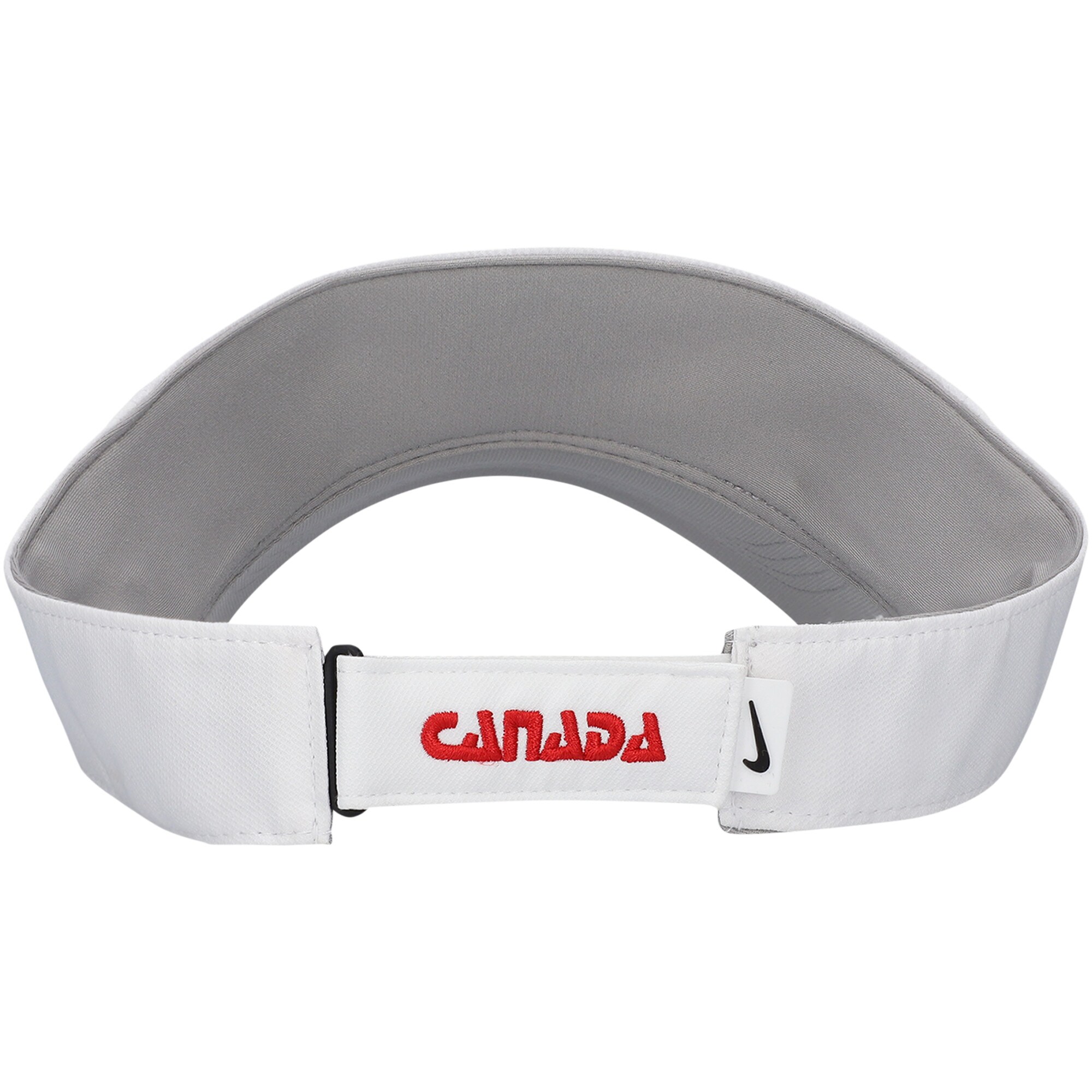 Shop canada soccer nike ace performance adjustable visor – white – Mexico Football Shirts & World Cup Jerseys