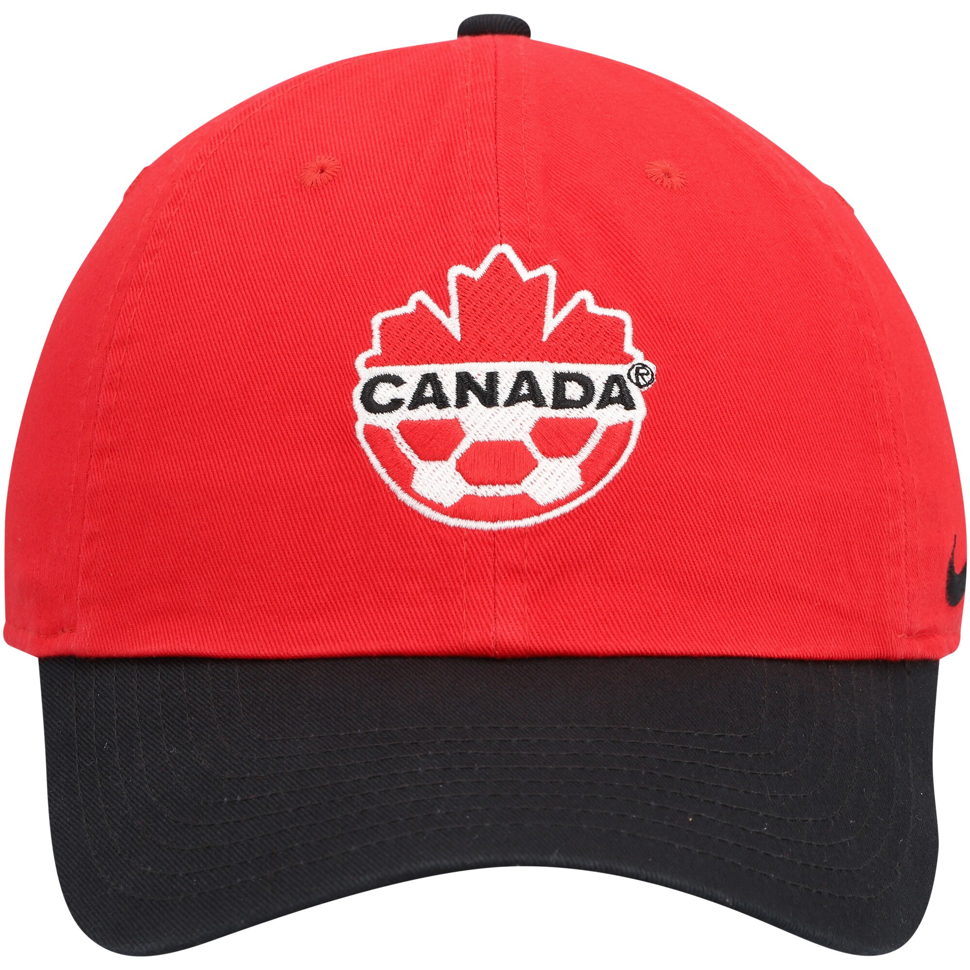 Shop canada soccer nike campus adjustable hat – redcharcoal – Mexico Football Shirts & World Cup Jerseys
