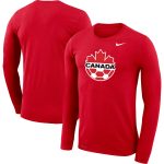 Shop canada soccer nike primary logo legend performance long sleeve t-shirt – red – Mexico Football Shirts & World Cup Jerseys