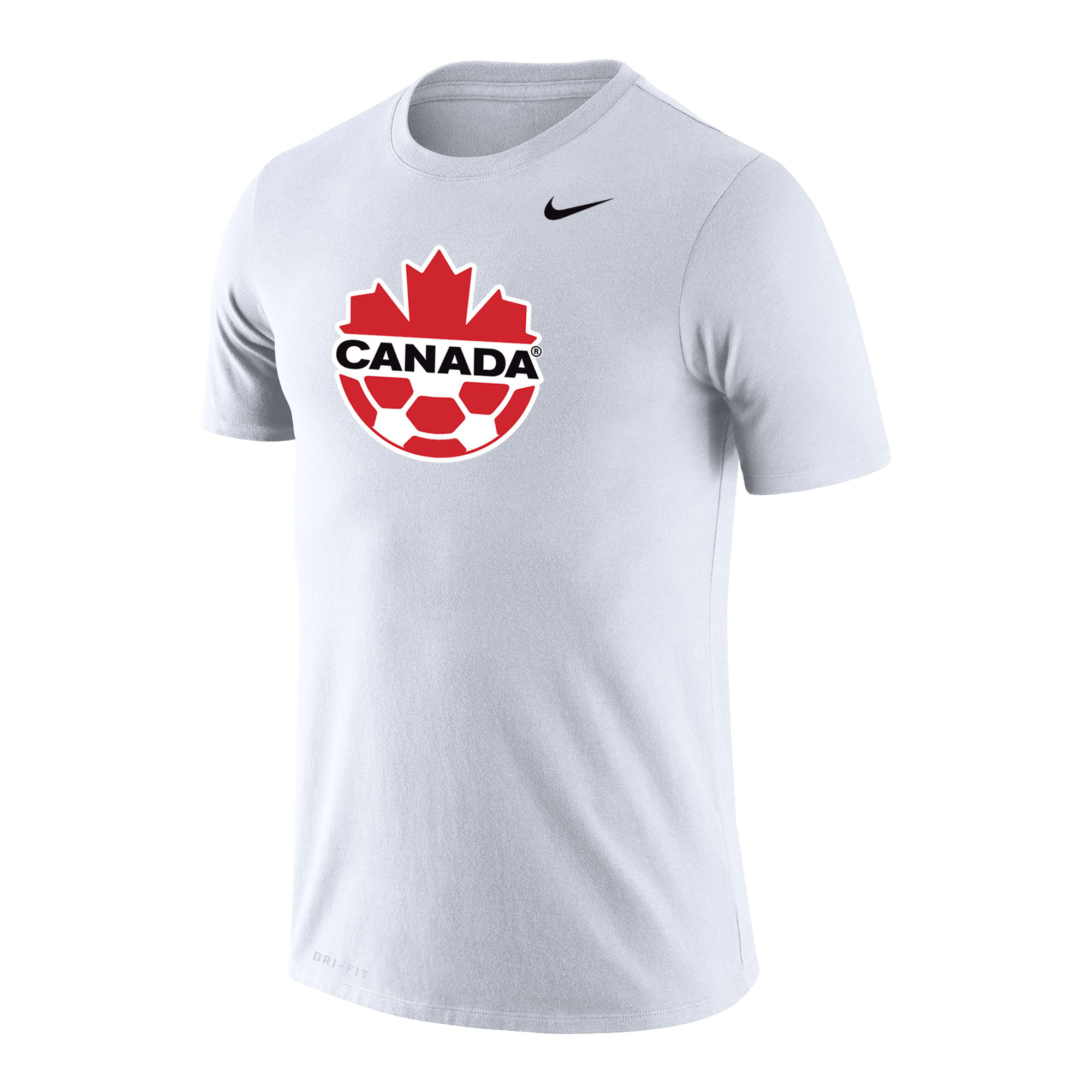 Shop canada soccer nike primary logo legend performance t-shirt – white – Mexico Football Shirts & World Cup Jerseys