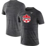 Shop canada soccer nike primary logo velocity legend performance t-shirt – black – Mexico Football Shirts & World Cup Jerseys
