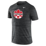 Shop canada soccer nike primary logo velocity legend performance t-shirt – black – Mexico Football Shirts & World Cup Jerseys