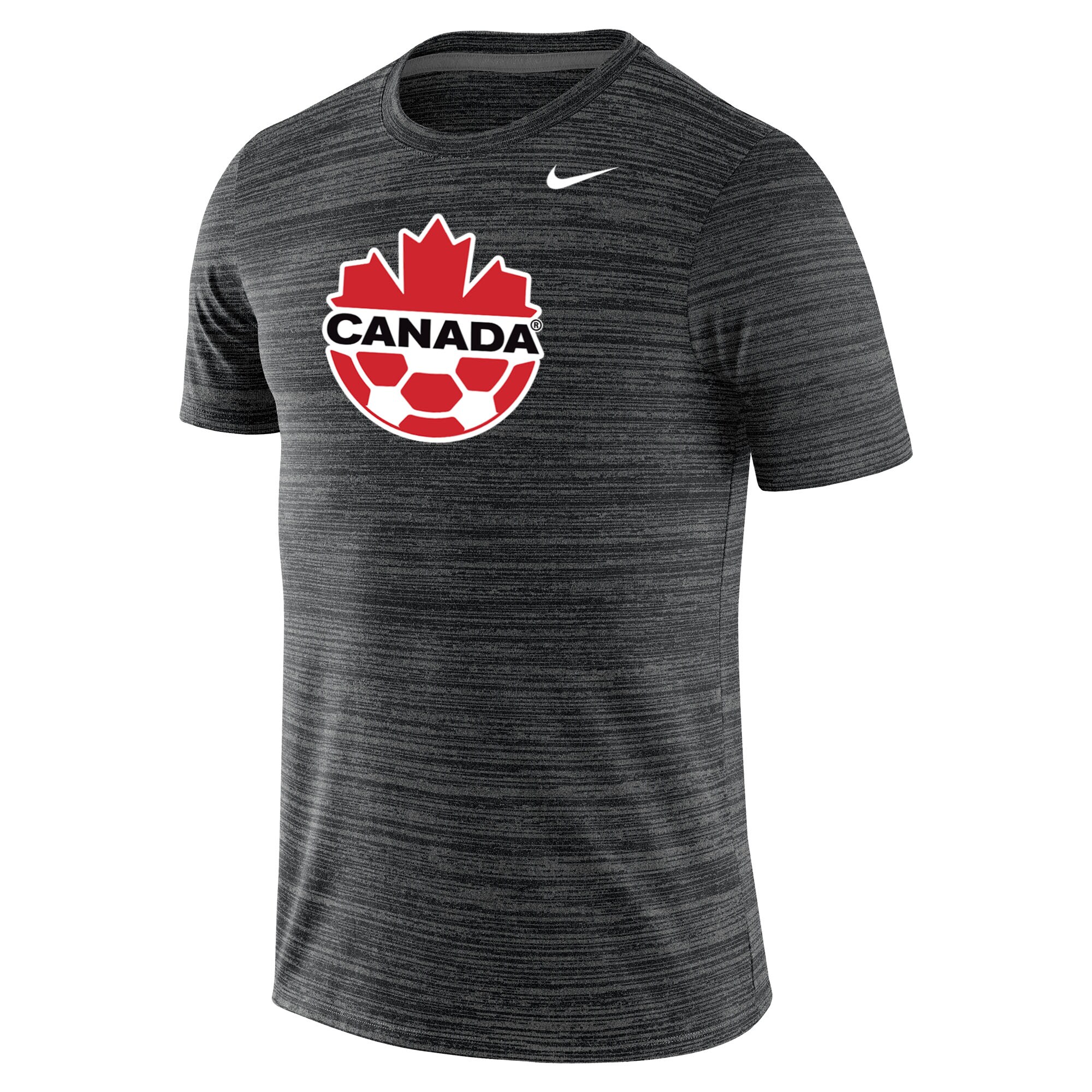 Shop canada soccer nike primary logo velocity legend performance t-shirt – black – Mexico Football Shirts & World Cup Jerseys