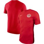 Shop canada soccer nike training top – red – Mexico Football Shirts & World Cup Jerseys