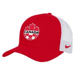 Shop canada soccer nike unisex rise adjustable trucker hat – red – Mexico Football Shirts & World Cup Jerseys