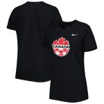 Shop canada soccer nike women8217s club crest t-shirt – black – Mexico Football Shirts & World Cup Jerseys