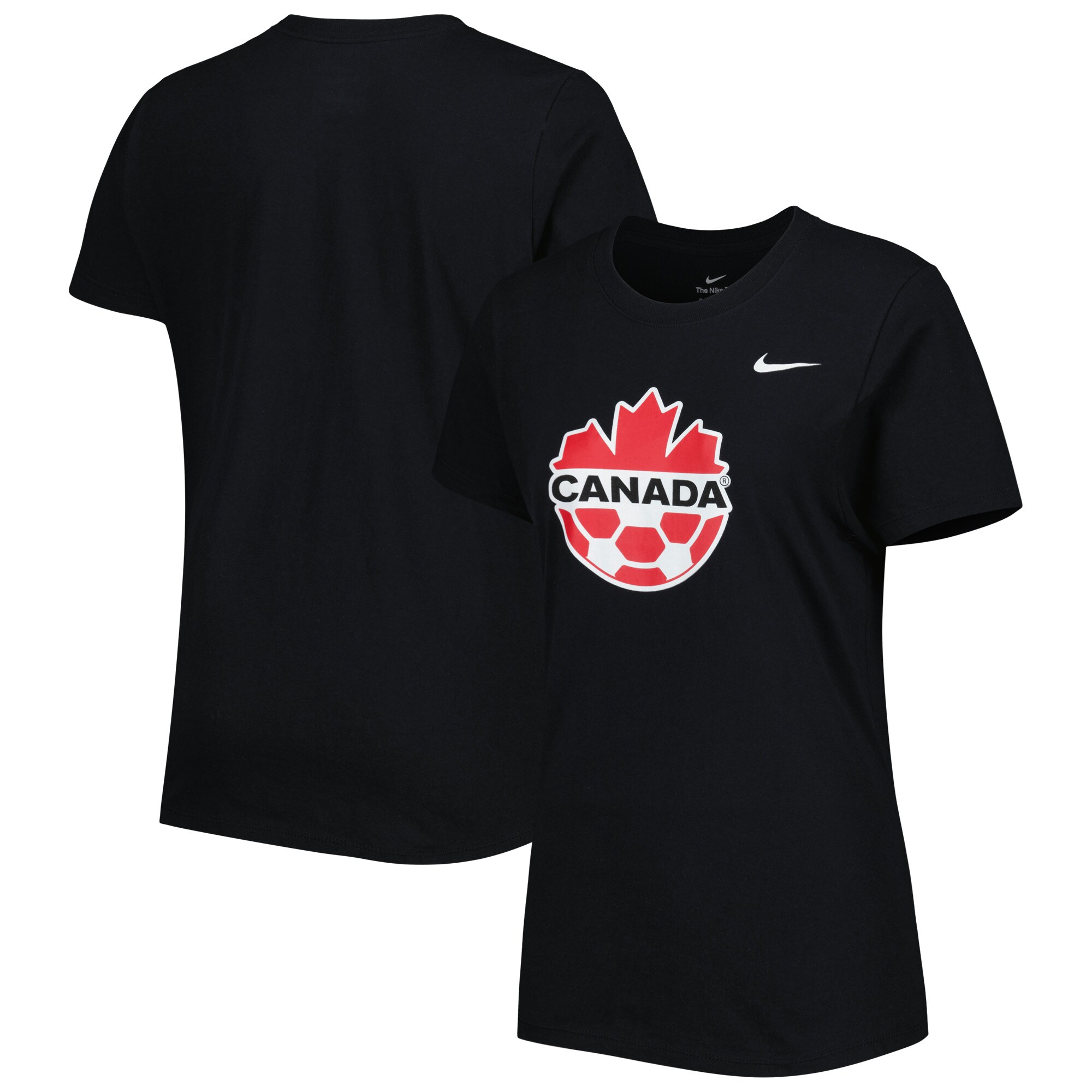 Shop canada soccer nike women8217s club crest t-shirt – black – Mexico Football Shirts & World Cup Jerseys
