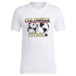 Shop colombia national team adidas around the world t-shirt – white – Mexico Football Shirts & World Cup Jerseys