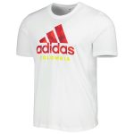 Shop colombia national team adidas dna graphic t-shirt – white – Mexico Football Shirts & World Cup Jerseys