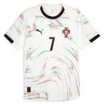 Shop cristiano ronaldo portugal national team puma 2025 away authentic jersey – white – Mexico Football Shirts & World Cup Jerseys
