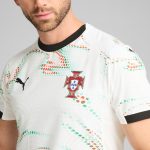 Shop cristiano ronaldo portugal national team puma 2025 away authentic jersey – white – Mexico Football Shirts & World Cup Jerseys