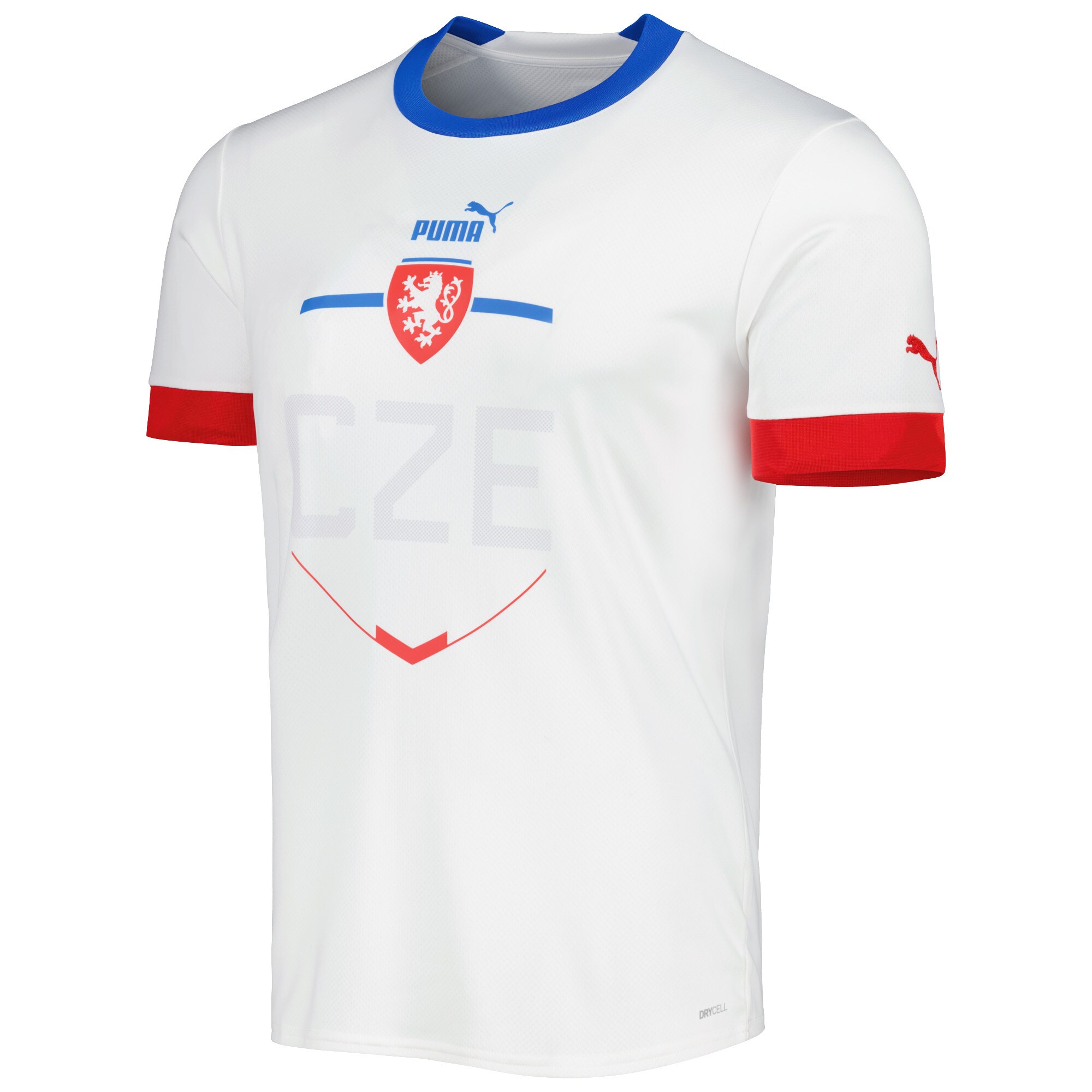 Shop czech republic national team puma 202223 away replica jersey – white – Mexico Football Shirts & World Cup Jerseys
