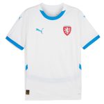Shop czech republic national team puma 2024 away replica jersey – white – Mexico Football Shirts & World Cup Jerseys