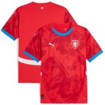 Shop czech republic national team puma 2024 home replica jersey – red – Mexico Football Shirts & World Cup Jerseys
