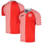 Shop denmark national team 1986 home replica jersey – red – Mexico Football Shirts & World Cup Jerseys