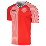 Shop denmark national team 1986 home replica jersey – red – Mexico Football Shirts & World Cup Jerseys