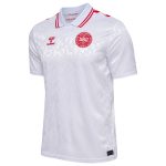 Shop denmark national team 2024 away replica jersey – white – Mexico Football Shirts & World Cup Jerseys