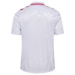 Shop denmark national team 2024 away replica jersey – white – Mexico Football Shirts & World Cup Jerseys