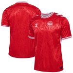 Shop denmark national team 2024 home replica jersey – red – Mexico Football Shirts & World Cup Jerseys