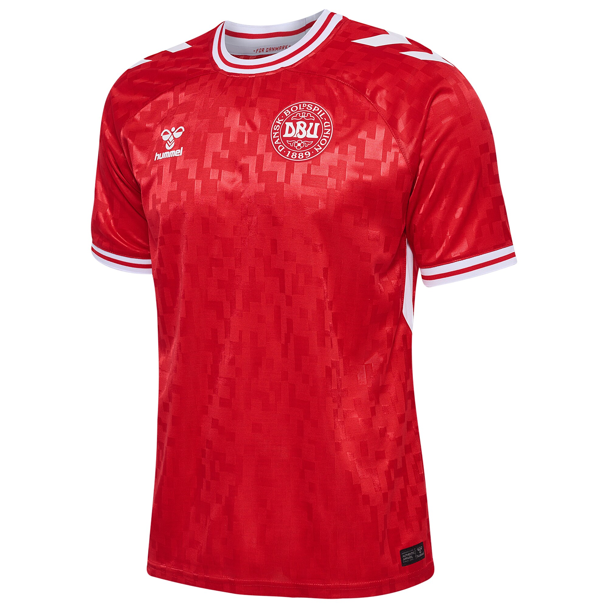 Shop denmark national team 2024 home replica jersey – red – Mexico Football Shirts & World Cup Jerseys