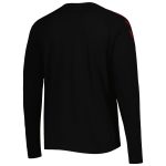 Shop denmark national team fan raglan long sleeve t-shirt – black – Mexico Football Shirts & World Cup Jerseys
