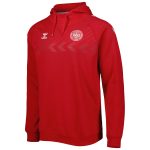 Shop denmark national team fan raglan pullover hoodie – red – Mexico Football Shirts & World Cup Jerseys