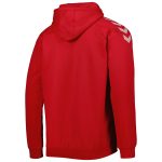 Shop denmark national team fan raglan pullover hoodie – red – Mexico Football Shirts & World Cup Jerseys