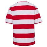 Shop denmark national team striped t-shirt – red – Mexico Football Shirts & World Cup Jerseys