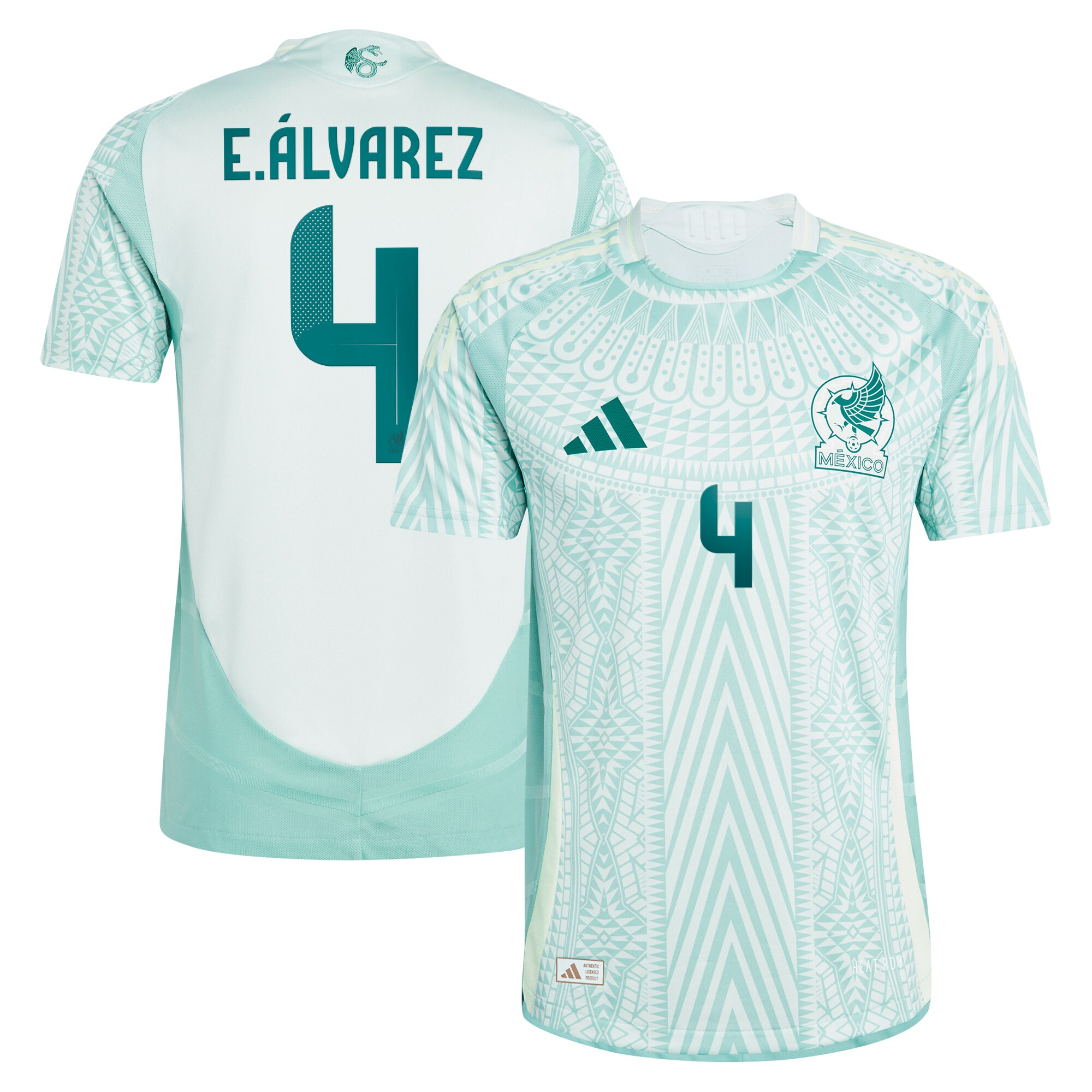 Shop edson alvarez mexico national team adidas 2024 away authentic player jersey – green – Mexico Football Shirts & World Cup Jerseys