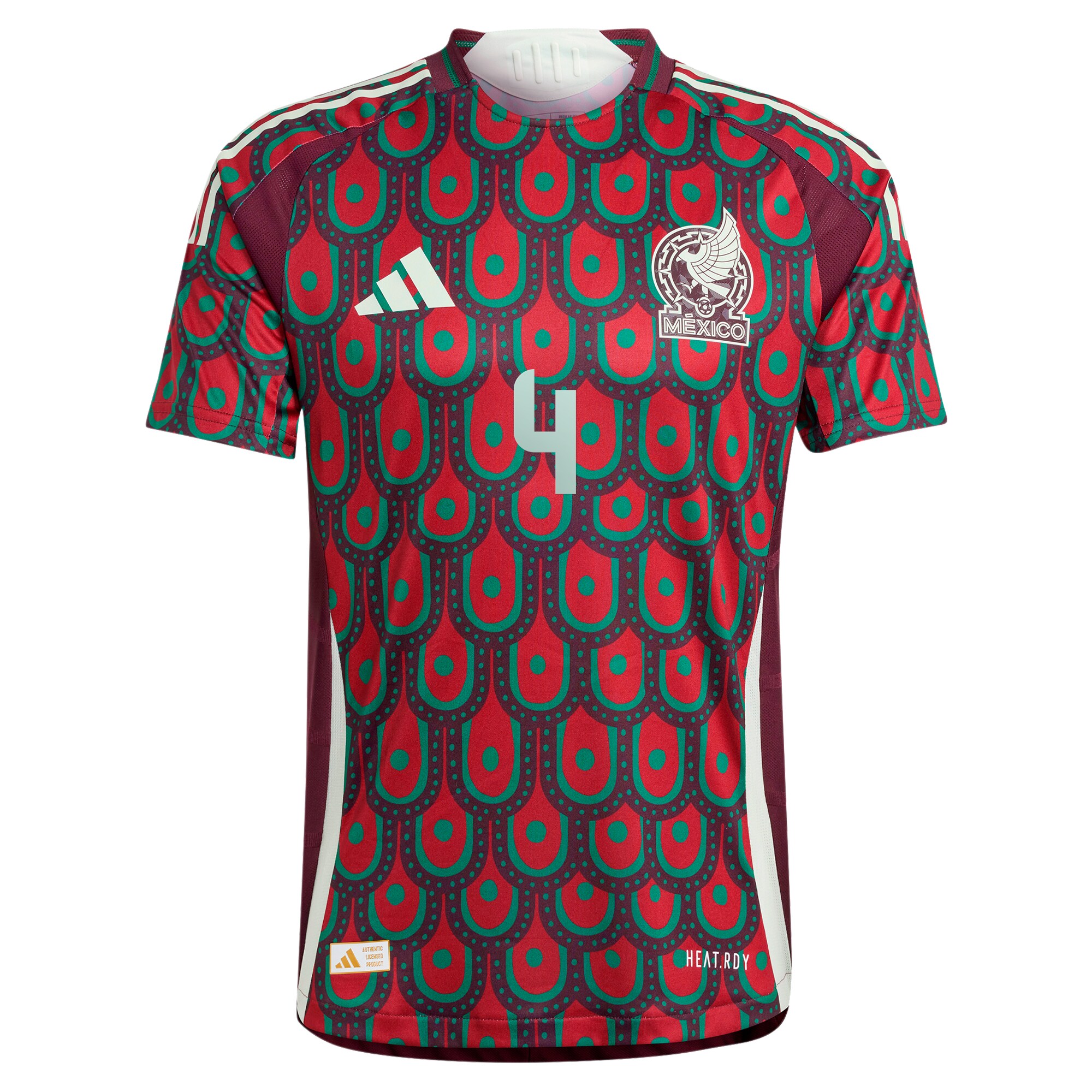 Shop edson alvarez mexico national team adidas 2024 home authentic player jersey – burgundy – Mexico Football Shirts & World Cup Jerseys