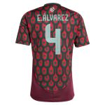 Shop edson alvarez mexico national team adidas 2024 home replica player jersey – burgundy – Mexico Football Shirts & World Cup Jerseys