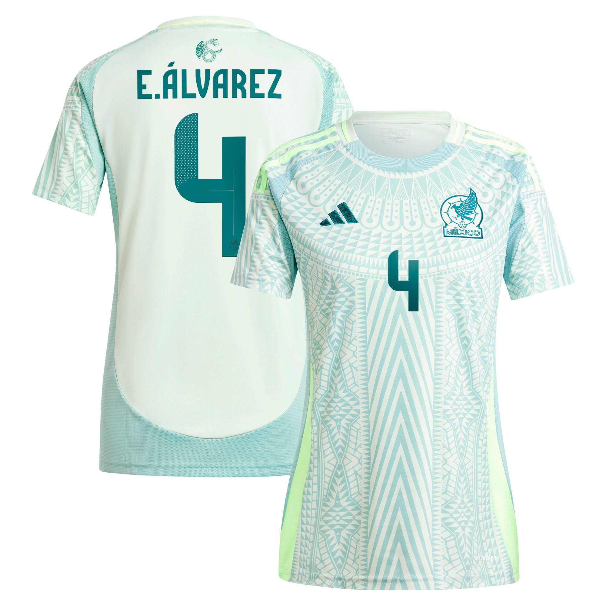 Shop edson alvarez mexico national team adidas women8217s 2024 away replica player jersey – green – Mexico Football Shirts & World Cup Jerseys