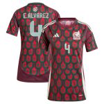 Shop edson alvarez mexico national team adidas women8217s 2024 home replica player jersey – burgundy – Mexico Football Shirts & World Cup Jerseys