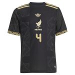 Shop edson alvarez mexico national team adidas youth 2025 third authentic player jersey – black – Mexico Football Shirts & World Cup Jerseys