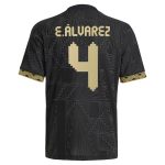 Shop edson alvarez mexico national team adidas youth 2025 third authentic player jersey – black – Mexico Football Shirts & World Cup Jerseys
