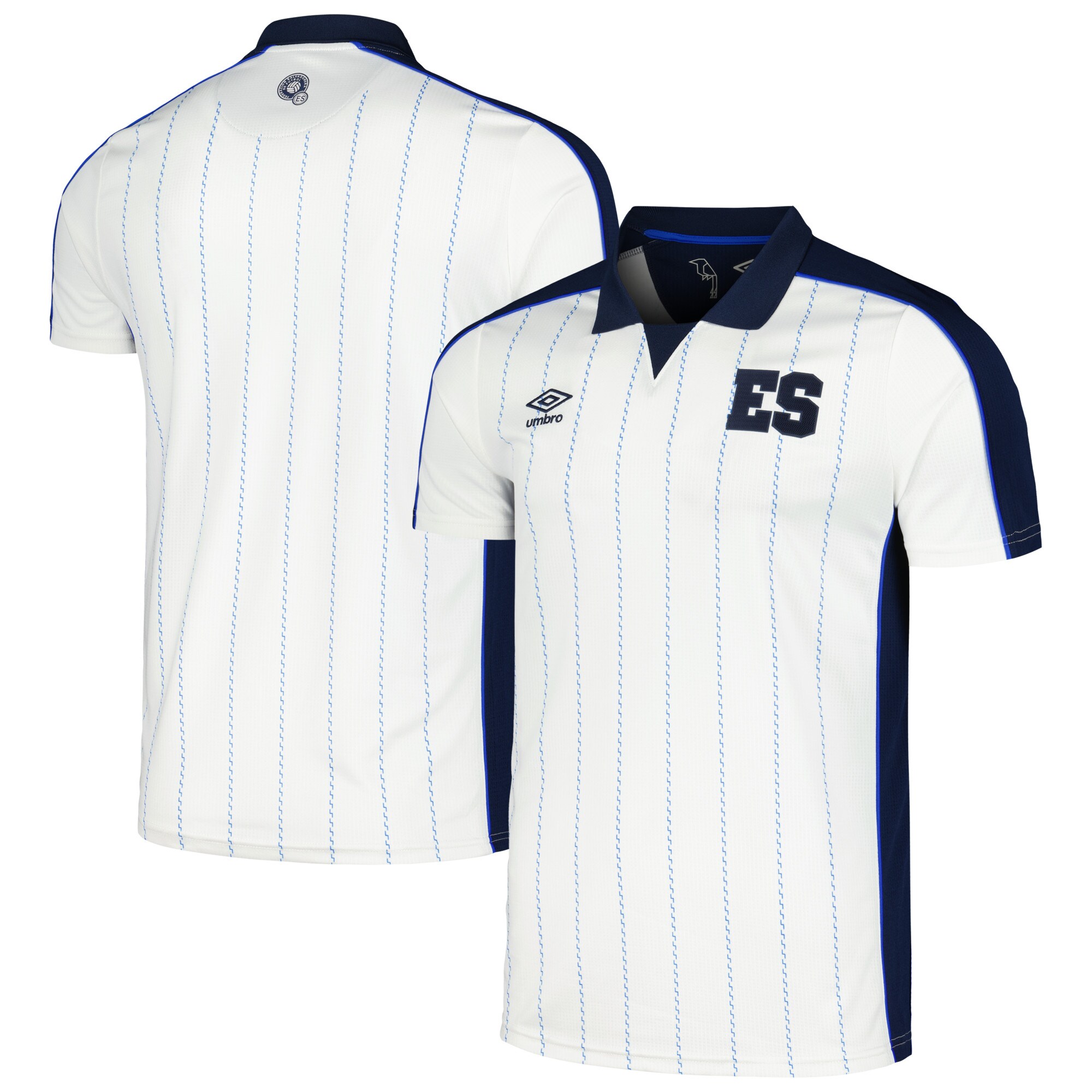 Shop el salvador national team umbro 2024 fourth replica jersey – white – Mexico Football Shirts & World Cup Jerseys