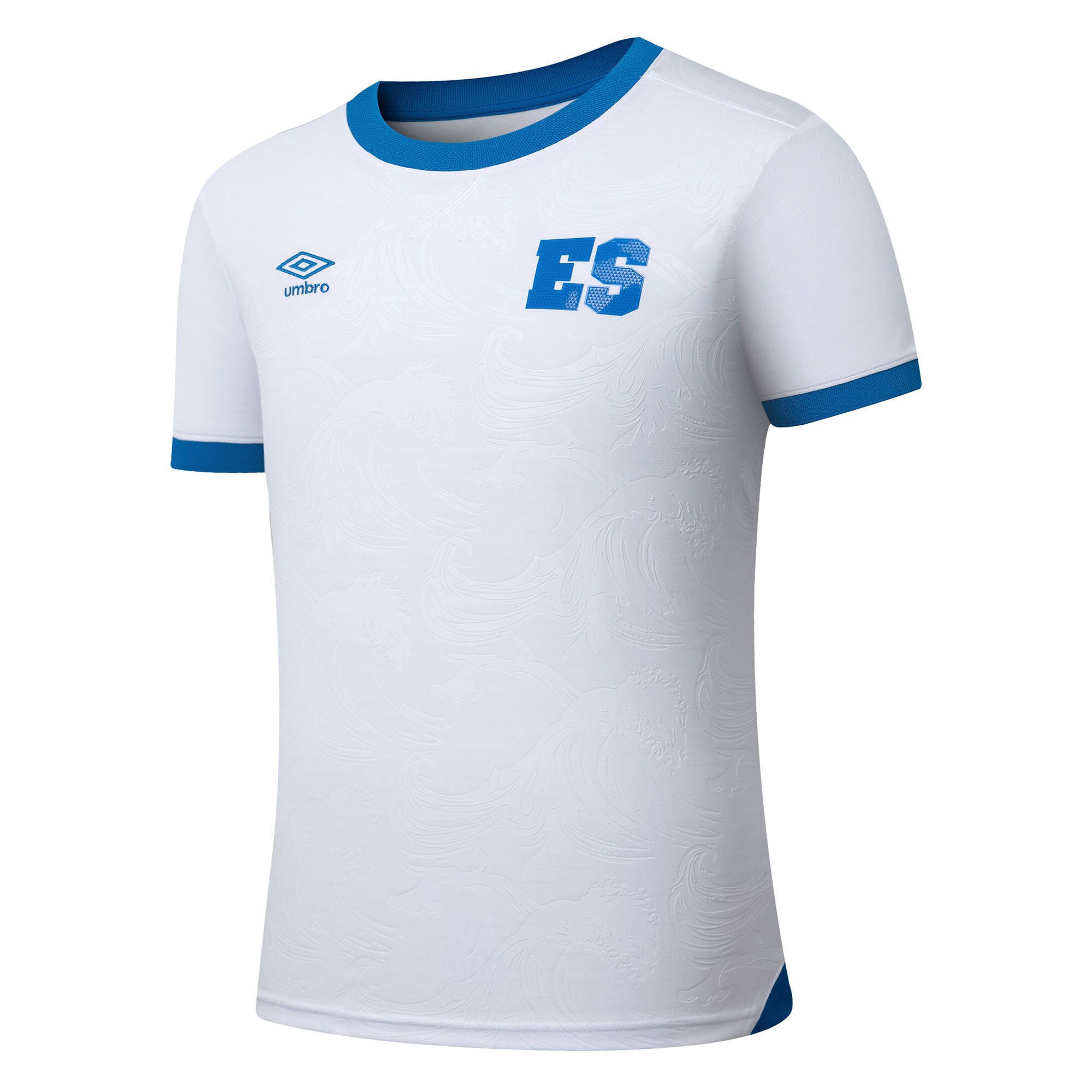 Shop el salvador national team umbro 2025 away replica jersey – white – Mexico Football Shirts & World Cup Jerseys