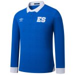 Shop el salvador national team umbro 2025 home replica long sleeve jersey – blue – Mexico Football Shirts & World Cup Jerseys