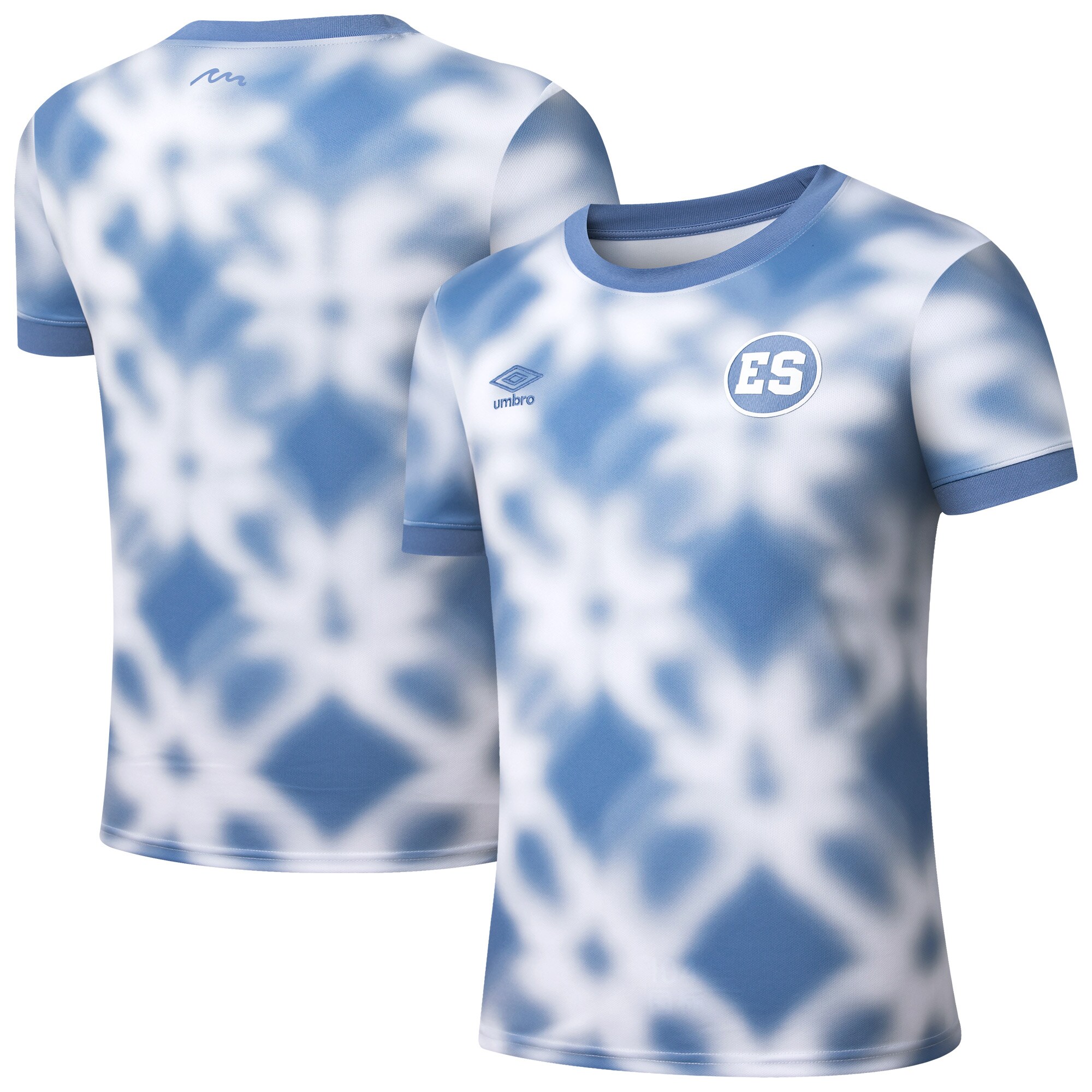 Shop el salvador national team umbro 2025 pre-match jersey – blue – Mexico Football Shirts & World Cup Jerseys