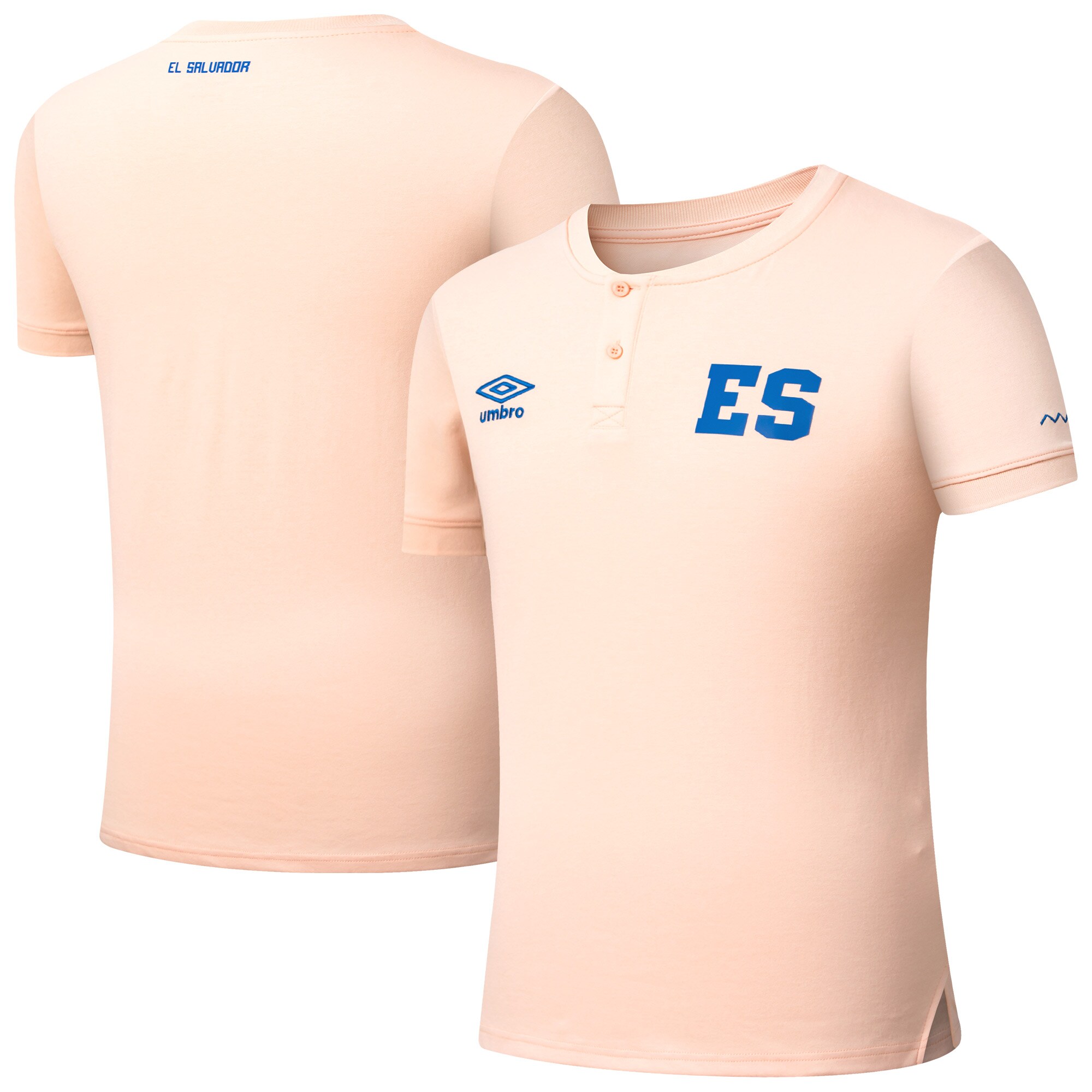 Shop el salvador national team umbro crew neck polo coral – Mexico Football Shirts & World Cup Jerseys