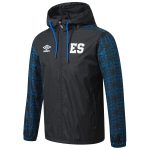 Shop el salvador national team umbro full-zip hooded rain jacket – black – Mexico Football Shirts & World Cup Jerseys