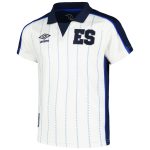 Shop el salvador national team umbro youth 2024 fourth replica jersey – white – Mexico Football Shirts & World Cup Jerseys