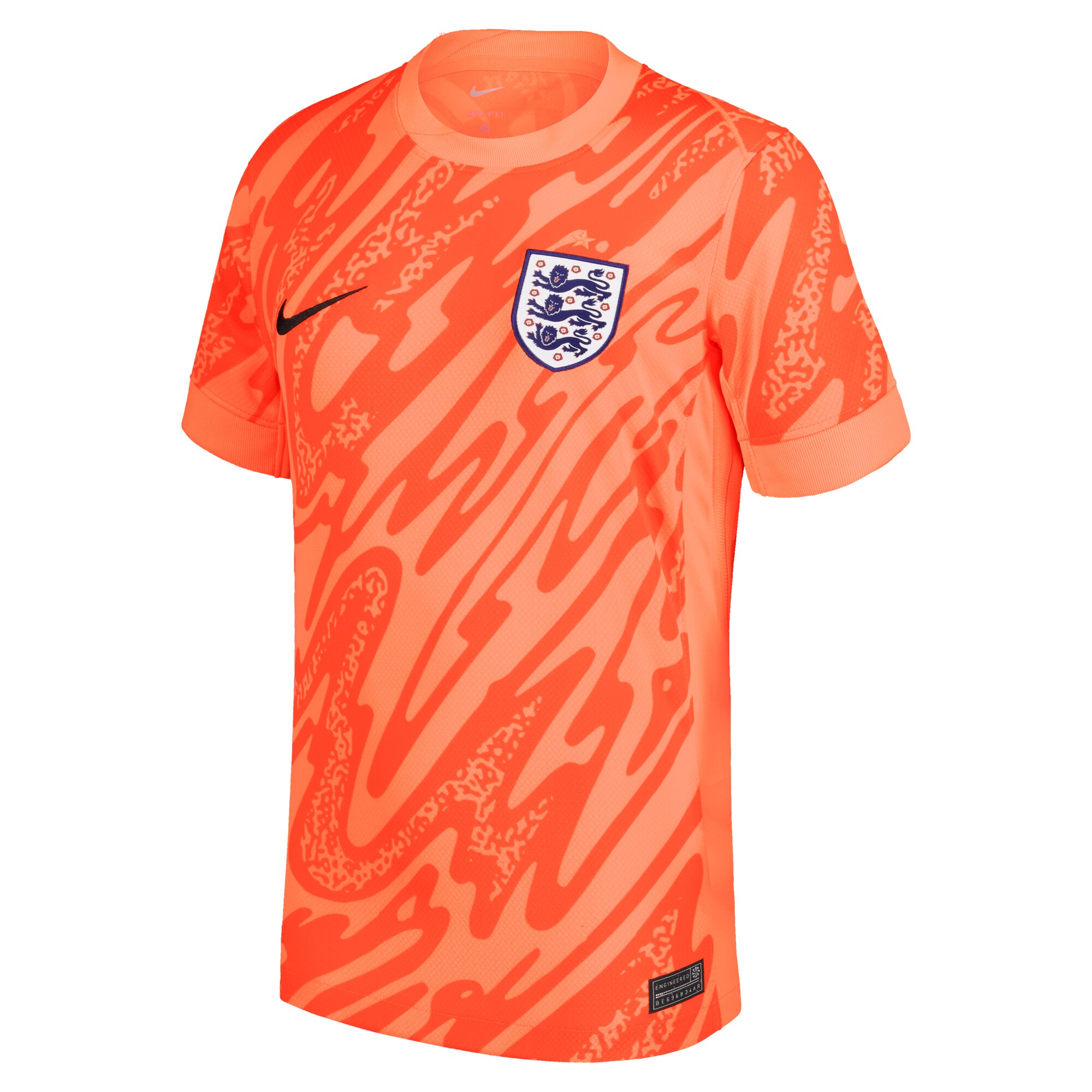 Shop england national team nike 2024 goalkeeper replica stadium jersey orange – Mexico Football Shirts & World Cup Jerseys