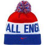 Shop england national team nike classic stripe cuffed knit hat with pom – bluered – Mexico Football Shirts & World Cup Jerseys