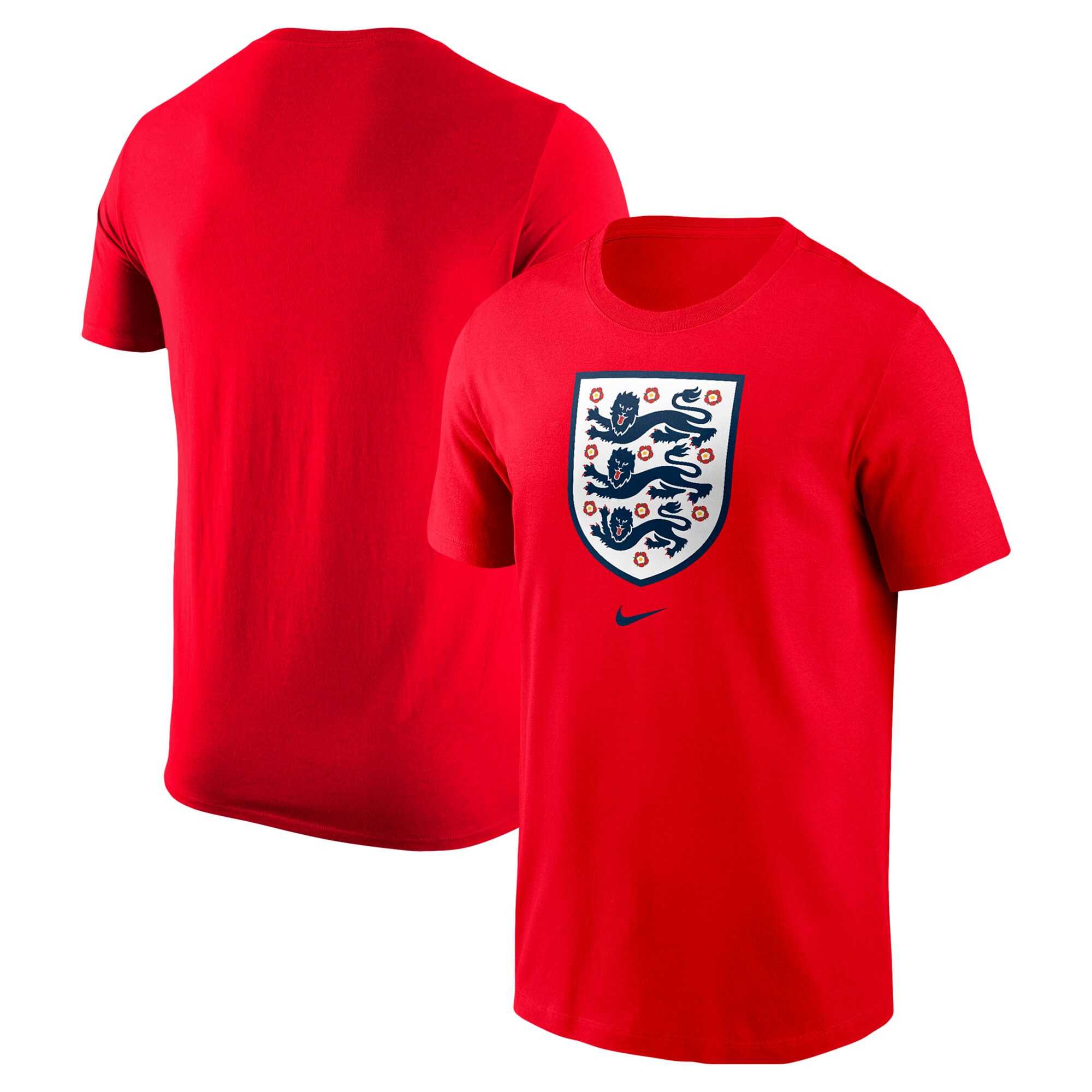 Shop england national team nike crest core t-shirt – red – Mexico Football Shirts & World Cup Jerseys