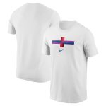 Shop england national team nike localized core cotton t-shirt – white – Mexico Football Shirts & World Cup Jerseys
