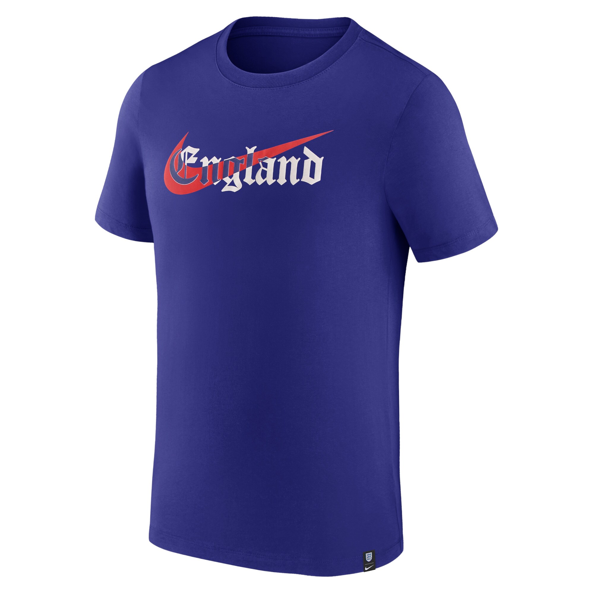 Shop england national team nike swoosh t-shirt blue – Mexico Football Shirts & World Cup Jerseys