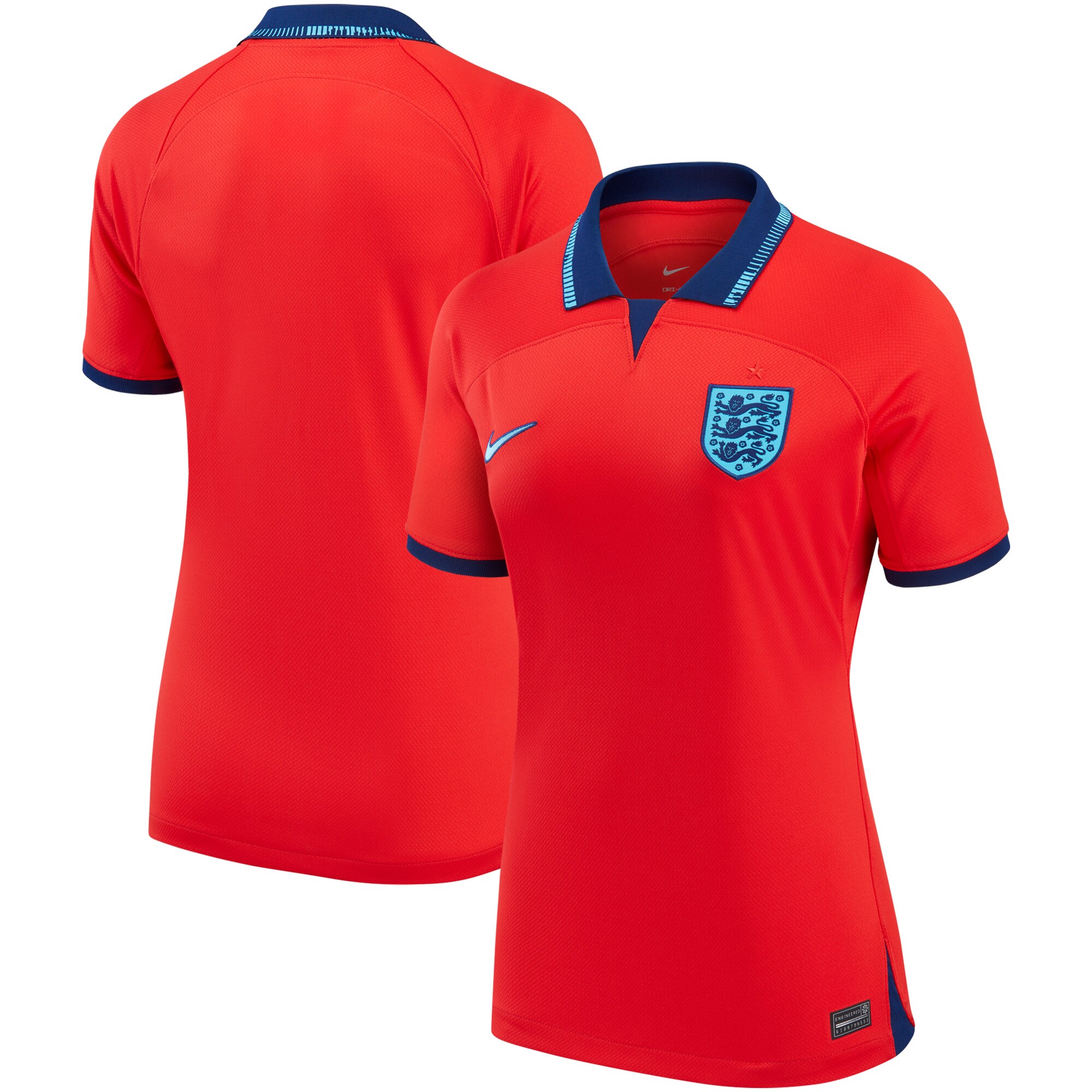 Shop england national team nike women8217s 202223 away breathe stadium replica blank jersey – red – Mexico Football Shirts & World Cup Jerseys