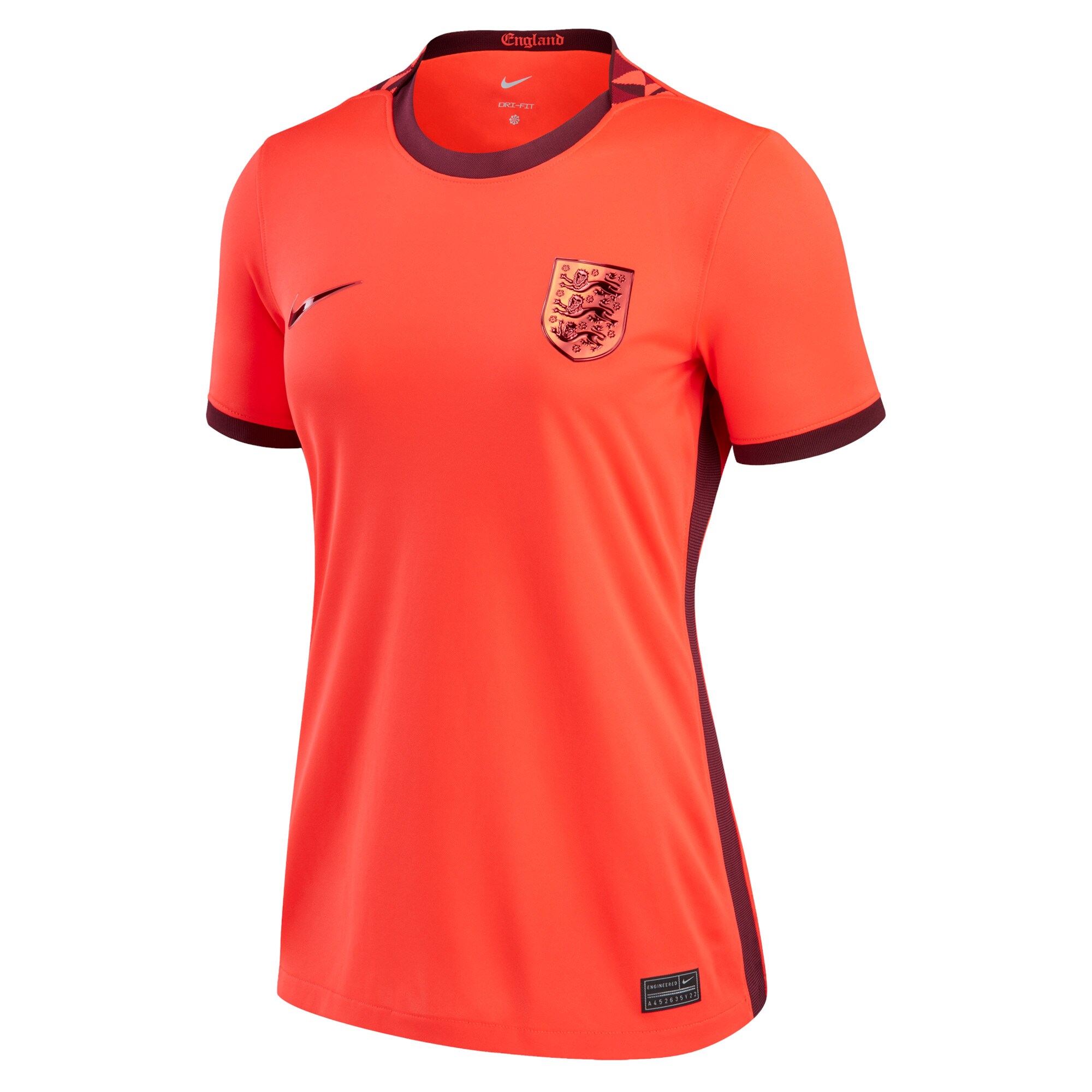 Shop england women8217s national team nike women8217s 202223 away replica blank jersey – red – Mexico Football Shirts & World Cup Jerseys